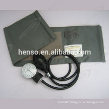 CE approval Aneroid Sphygmomanometer with D-ring, PVC bulb and bag